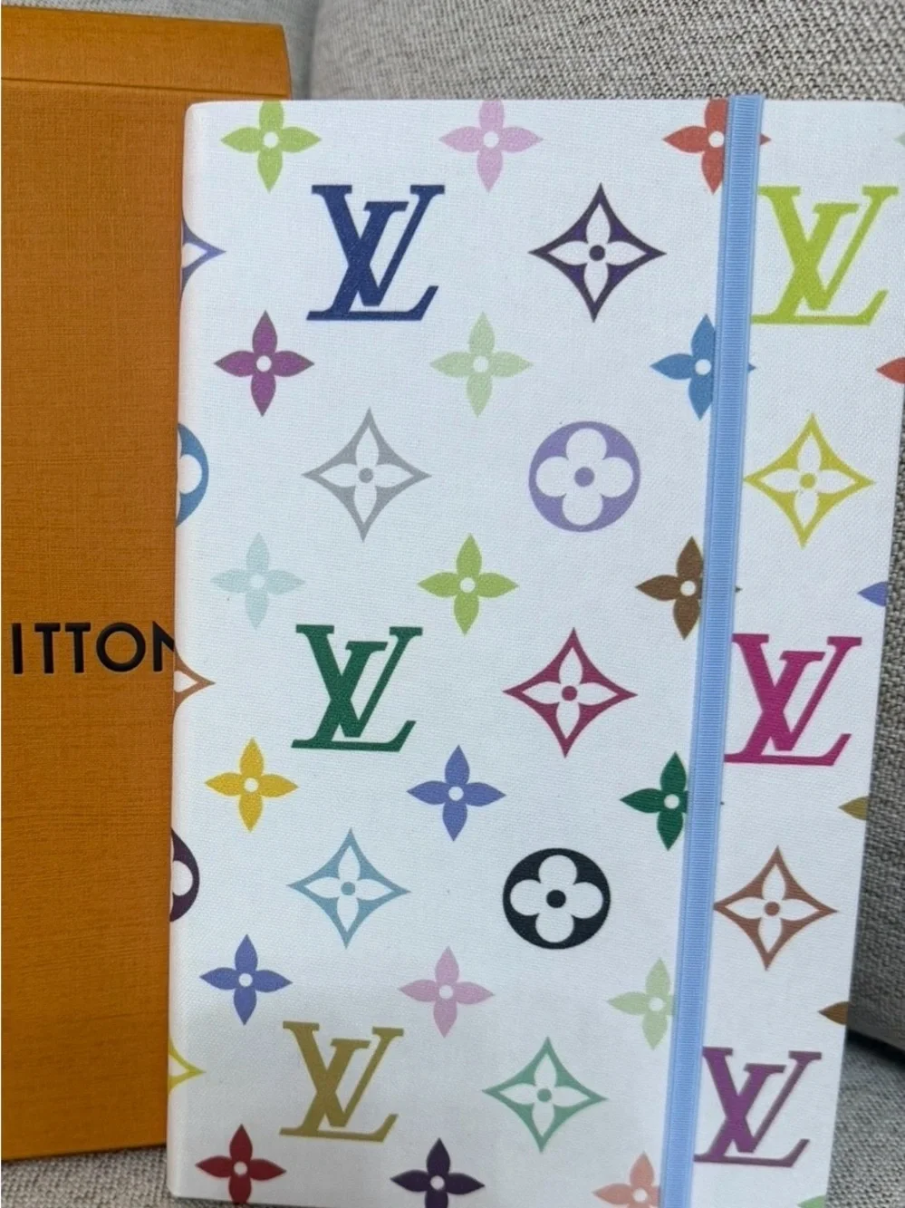 NEW - Louis Vuitton x Murakami - LV x TM Monogram Multicolore Jane Notebook MM